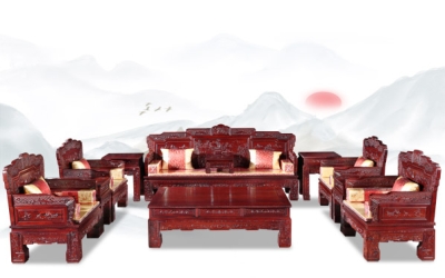 紅酸枝漢宮沙發